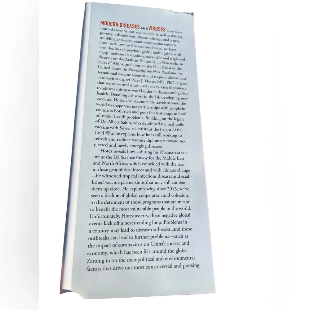 Preventing the Next Pandemic Vaccine Diplomacy in a Time of Anti-Science Book